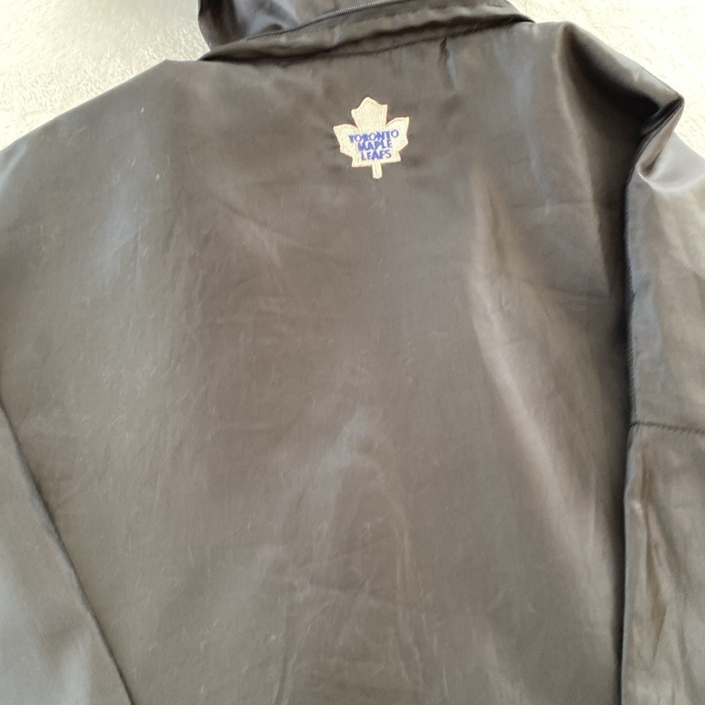 Toronto Maple Leafs Vintage Hooded NHL Coat Jacket. Size M/L. - Picture 16 of 17